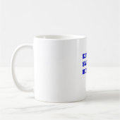 Essen Sie Schlaf-Gedränge Kaffeetasse (Links)
