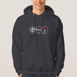 Essen Sie Schlaf Geocache Geocaching Shirt-T-Shirt Hoodie