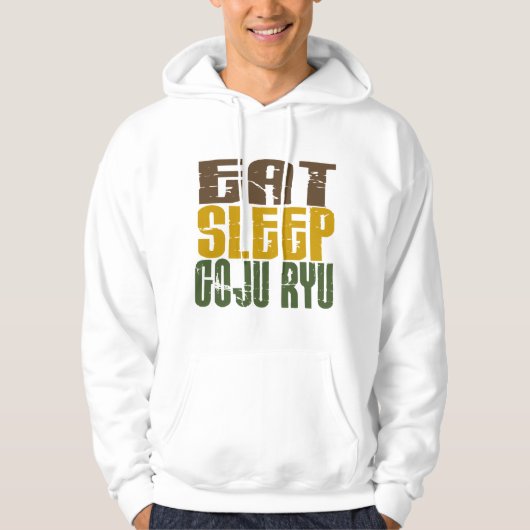 Essen Sie Schlaf Goju Ryu 1 Hoodie (Vorderseite)