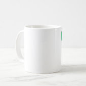 Essen Sie Schlaf-Golf Kaffeetasse (Vorderseite Links)