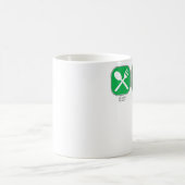 Essen Sie Schlaf-Golf Kaffeetasse (Mittel)