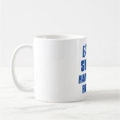Essen Sie Schlaf Hammer Kaffeetasse (Links)