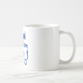 Essen Sie Schlaf Hammer Kaffeetasse