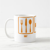 Essen Sie Schlaf-Hammer-Wurf Kaffeetasse (Links)