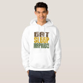 Essen Sie Schlaf Hapkido 1 Hoodie (Vorne ganz)