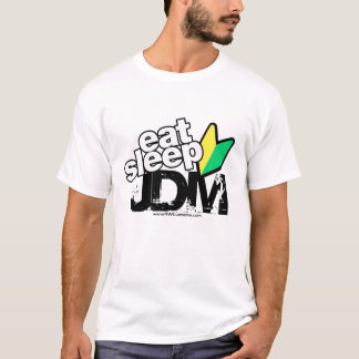 Essen Sie Schlaf JDM (Licht) T-Shirt