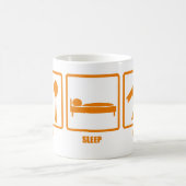 Essen Sie Schlaf-Judo Kaffeetasse (Mittel)