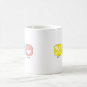 Essen Sie Schlaf kacken Kaffeetasse (Mittel)