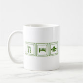 Essen Sie Schlaf… Kaffeetasse (Links)