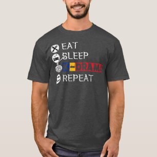 Essen Sie Schlaf KDrama Wiederholung 13 T-Shirt