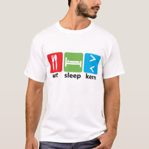 Essen Sie Schlaf Kern T-Shirt