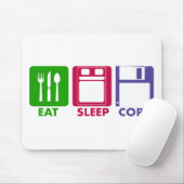 ESSEN SIE SCHLAF-KOPIE MOUSEPAD (Mit Mouse)