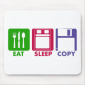 ESSEN SIE SCHLAF-KOPIE MOUSEPAD (Vorne)