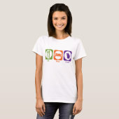 Essen Sie Schlaf-Kreuzfahrt T-Shirt (Vorne ganz)