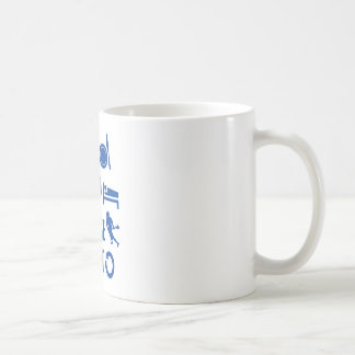 Essen Sie Schlaf Lacrosse Kaffeetasse