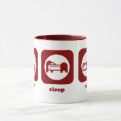Essen Sie. Schlaf. Lauf. Tasse (Zentrum)