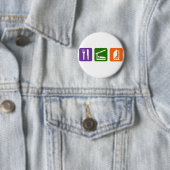 Essen Sie Schlaf lesen2 Button (Beispiel)
