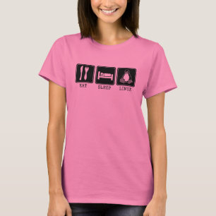 Essen Sie. Schlaf. Linux. T-Shirt