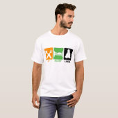 ESSEN SIE SCHLAF LINUX T-Shirt (Vorne ganz)