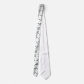 Essen Sie Schlaf NASHORN Krawatte (Rückseite)