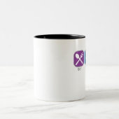 Essen Sie Schlaf-Perle Zweifarbige Tasse (Mittel)
