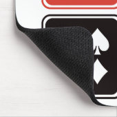 Essen Sie Schlaf-Poker Mousepad (Ecke)