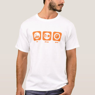 Essen Sie. Schlaf. Pool. T - Shirt