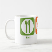 Essen Sie Schlaf-Praxis-Neurologie Kaffeetasse (Links)