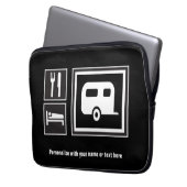 Essen Sie Schlaf RV Laptopschutzhülle (Vorderseite Links)