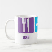 Essen Sie Schlaf schreiben Tasse (Links)