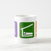 Essen Sie Schlaf-Schwimmen Kaffeetasse (Mittel)