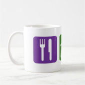 Essen Sie Schlaf-Schwimmen Kaffeetasse (Links)