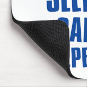 Essen Sie Schlaf Segel Mousepad (Ecke)