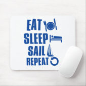 Essen Sie Schlaf Segel Mousepad (Mit Mouse)