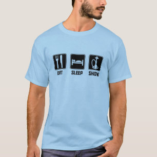 Essen Sie Schlaf Shisha T-Shirt
