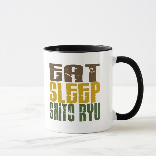 Essen Sie Schlaf Shito Ryu 1 Tasse (Rechts)