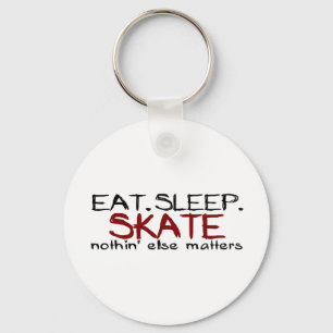 Essen Sie Schlaf-Skate Schlüsselanhänger