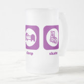 Essen Sie. Schlaf. Skate. Tasse (VorderseiteRechts)