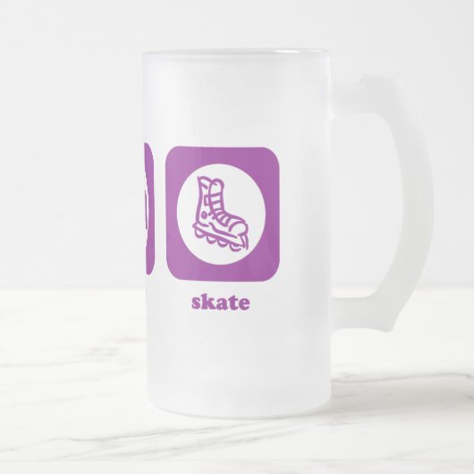 Essen Sie. Schlaf. Skate. Tasse (Rechts)