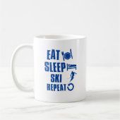 Essen Sie Schlaf Ski Kaffeetasse (Links)