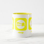 Essen Sie. Schlaf. Ski. Tasse (Mittel)