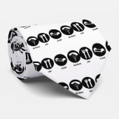 Essen Sie Schlaf SkyDive Krawatte (Gerollt)