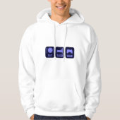 Essen Sie Schlaf-Spiel Hoodie (Vorderseite)