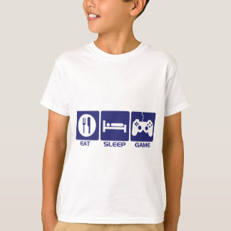 Essen Sie Schlaf-Spiel - T-Shirt