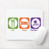 Essen Sie Schlaf-Spiel-Wasserball Mousepad (Mit Mouse)