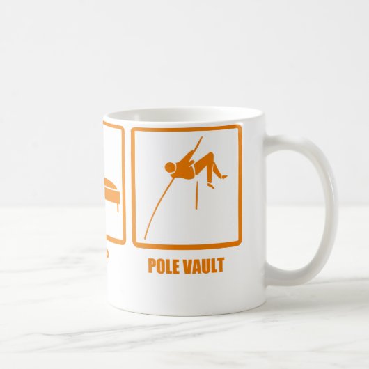 Essen Sie Schlaf-Stabhochsprung Kaffeetasse (Rechts)