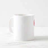 Essen Sie Schlaf-Strick Kaffeetasse (Vorderseite Links)