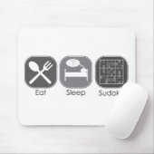 Essen Sie Schlaf Sudoku Kopie Mousepad (Mit Mouse)