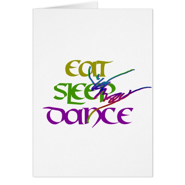 ESSEN SIE SCHLAF-TANZ (Vorne)