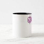 Essen Sie Schlaf-Tanz Zweifarbige Tasse (Mittel)